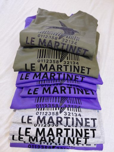 Les tee-shirts LE MARTINET®